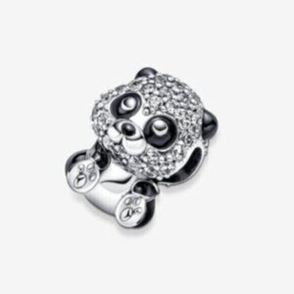 Pandora Sparkling Cute Panda Charm - Picture 4 of 5